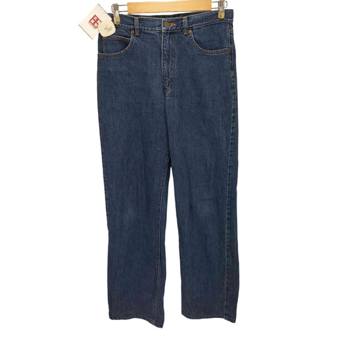 ケンゾー KENZO 90S 北斎タグ バックポケット 富士山ステッチ ワイドデニム メンズ  82cm